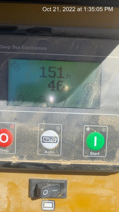 2022 Allmand NLV3GR (4) LED Light Fixture 350W, 23' Vertical Mast, 3kW Prime, Towable, ES Decals, T3