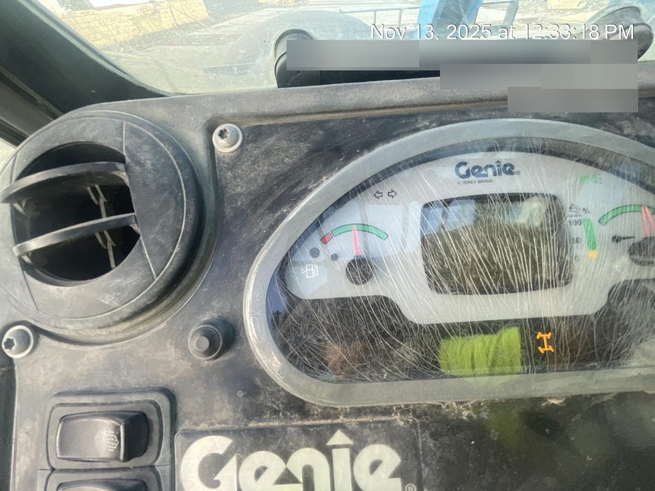 2019 Genie GTH-1056 Cab/Heat/AC, FF Tires, LED Work Lights, Beacon 60" QA Carriage, 60" Forks