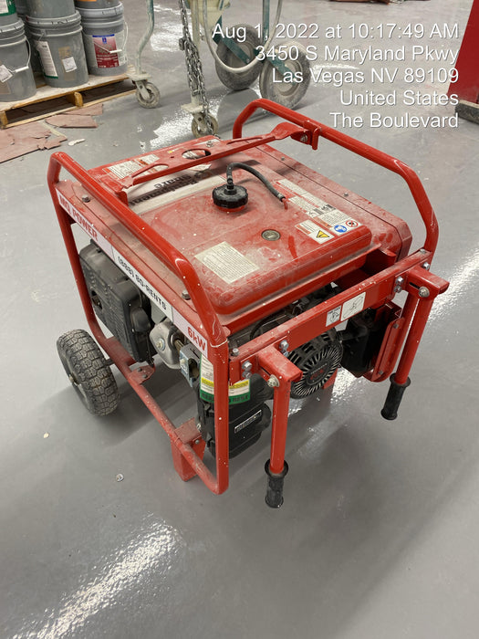 2020 Multiquip GA6HR Gen 6kW Honda GX340 GFCI Wheel Kit