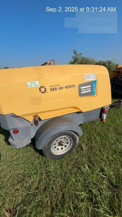 2022 ATLAS COPCO XAS188 CWK