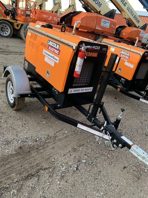 2023 Lincoln Electric LE400 Kubota V1505, Trlr, Cable Rack, Light Kit, ES Decals, T3