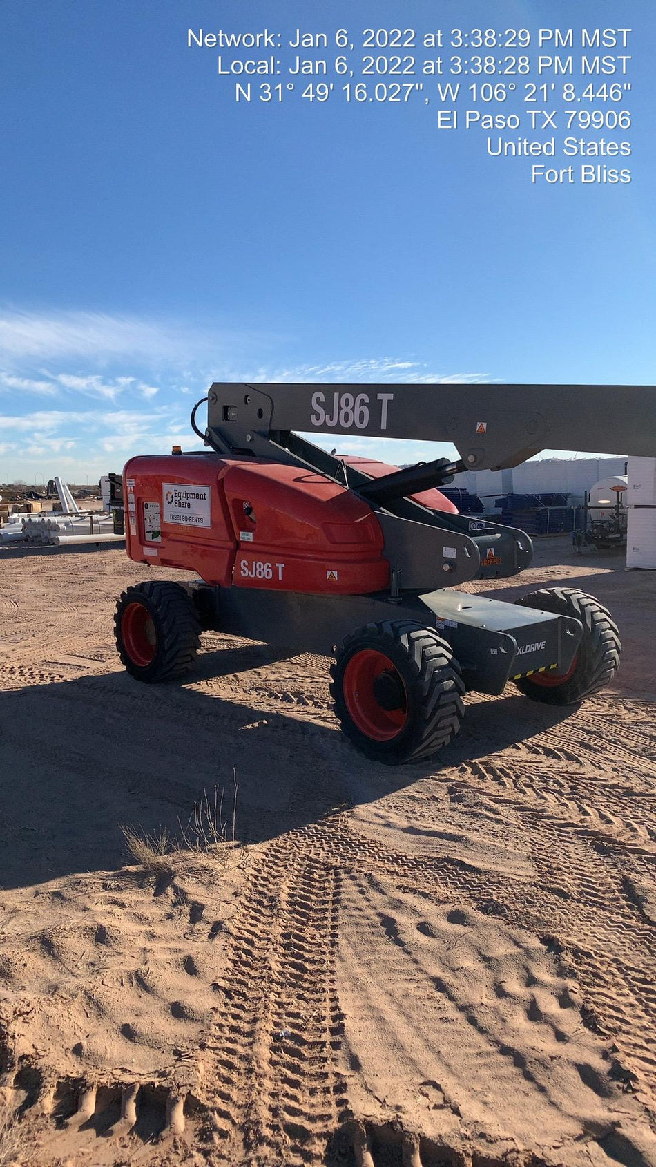 2022 SKYJACK SJ86T
