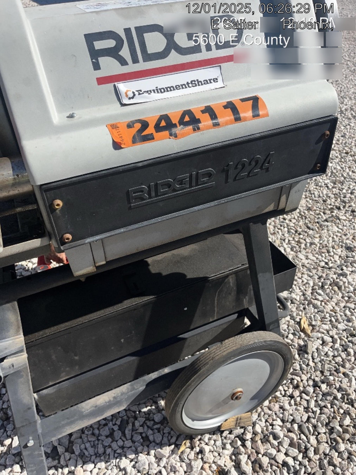 2022 RIDGID 1224