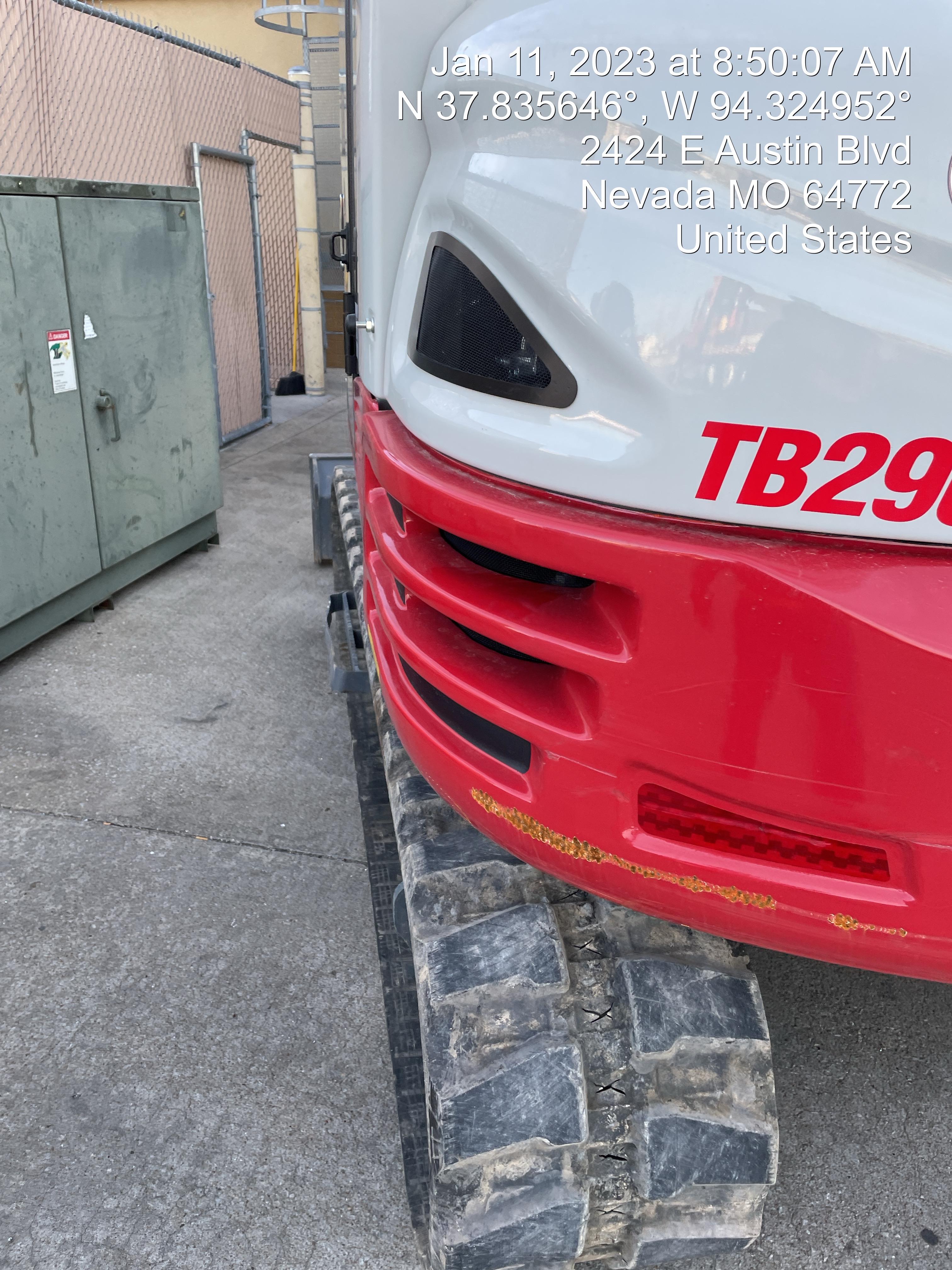2022 TAKEUCHI TB290-CR