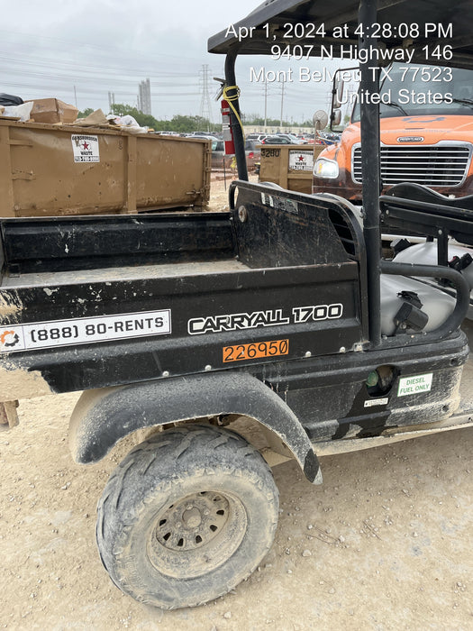 2022 Club Car CA1700D Canopy, Diesel, 4 Passenger