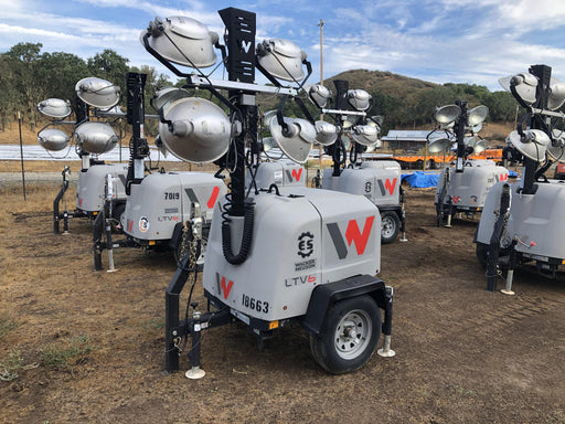 2018 Wacker Neuson LTV6L-MH Wacker Neuson LTV6L Mobile Light Tower w/Fuel Level Sensor Installed