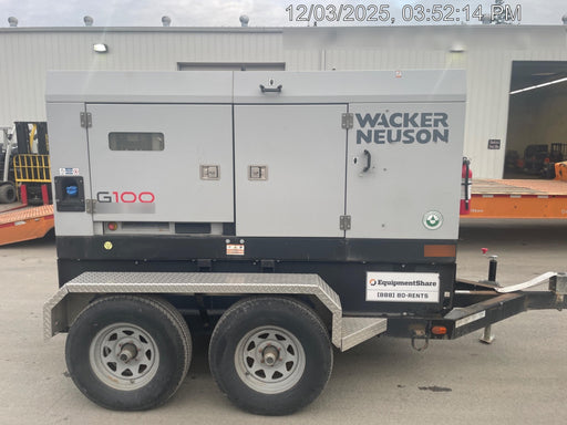 2020 WACKER NEUSON G100