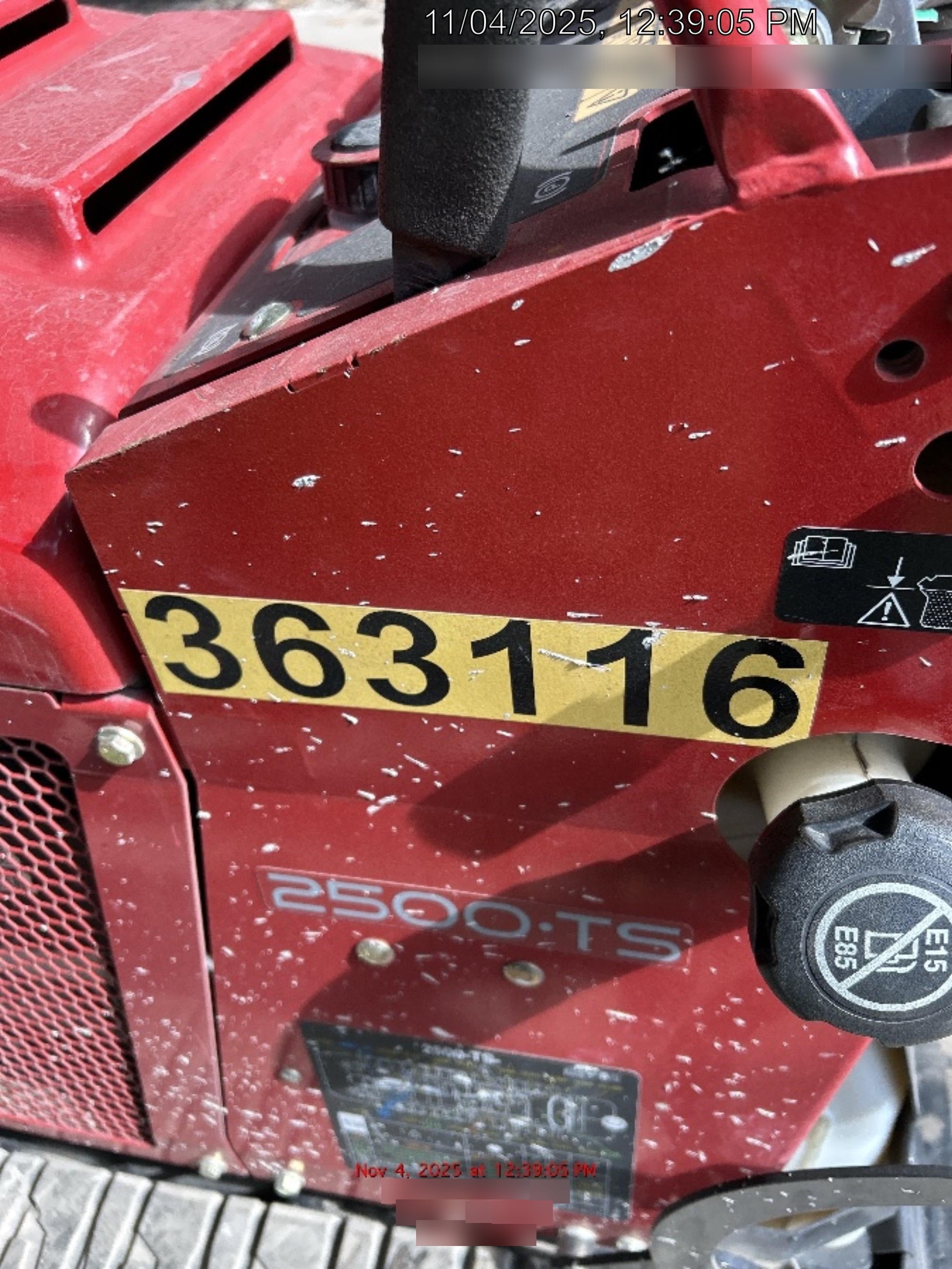 2023 TORO MBTX 2500-TS