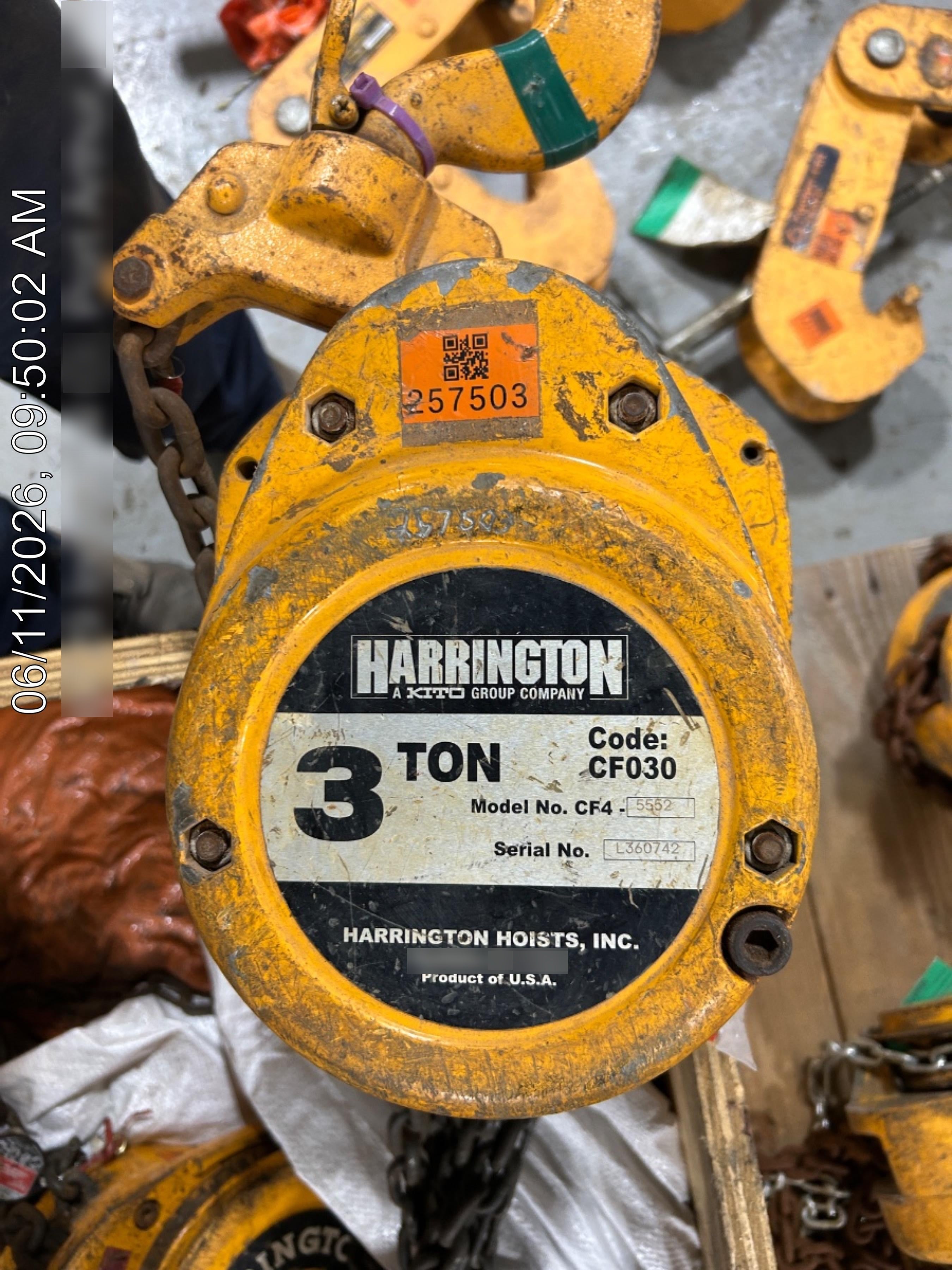 2022 HARRINGTON CF030-20