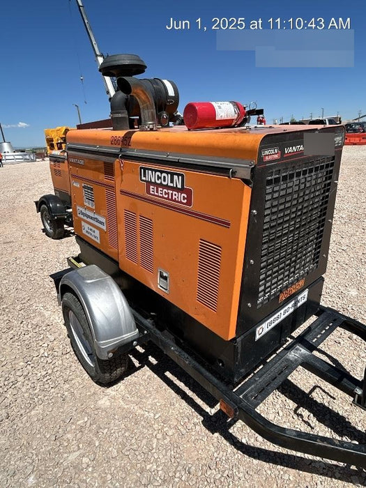 2022 Lincoln Electric Vantage 549X Crosslink Technology, Trailer Mounted, ES Decals, T3