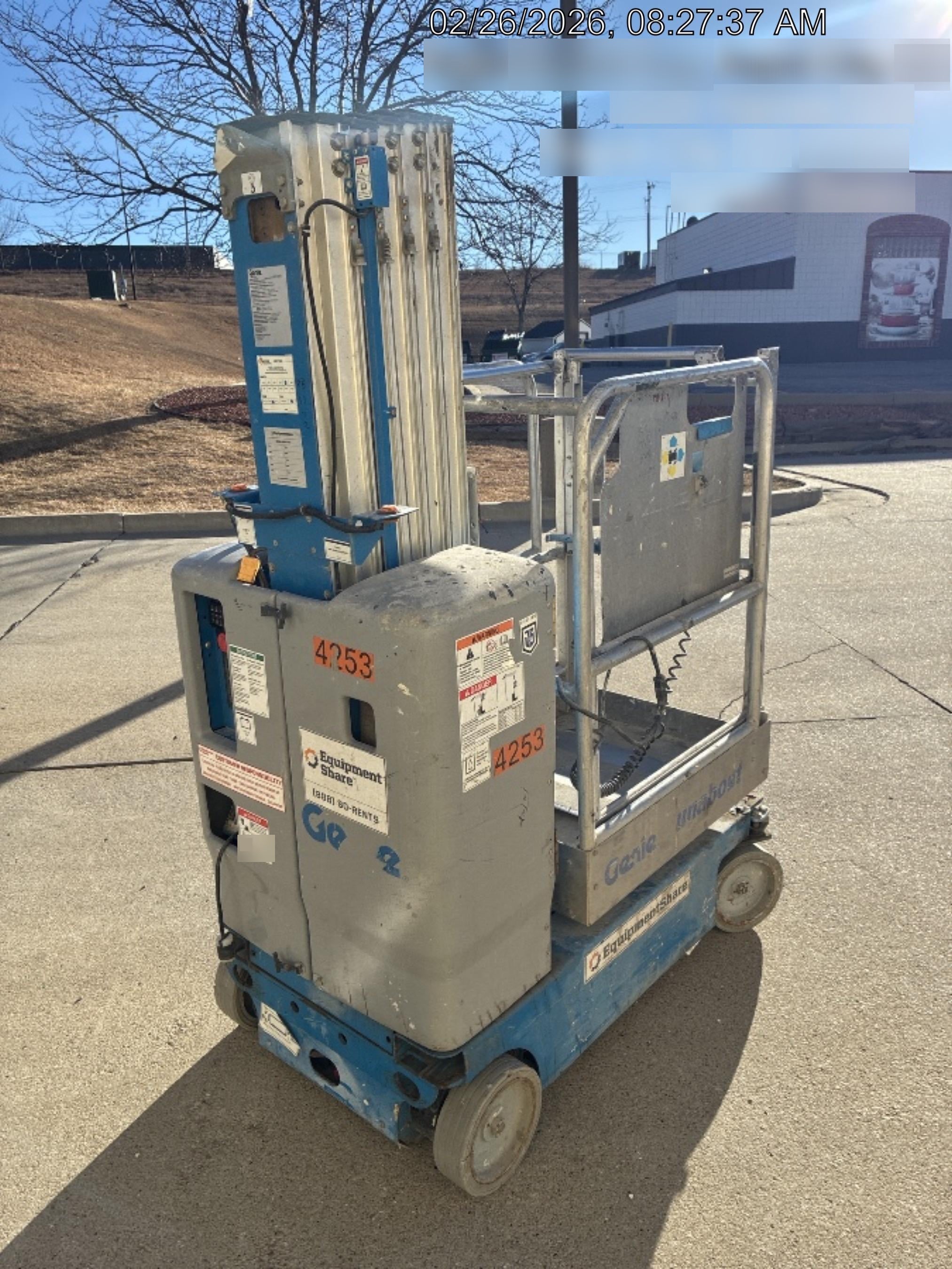2017 GENIE GR-20