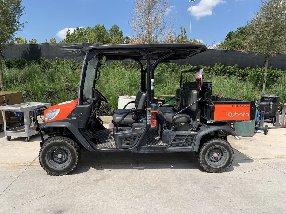 2022 Kubota RTV-X1140W-H Plastic Canopy, Windshield Acrylic Clear, LED Strobe Light, Wire Harness Kit, Back up Alarm