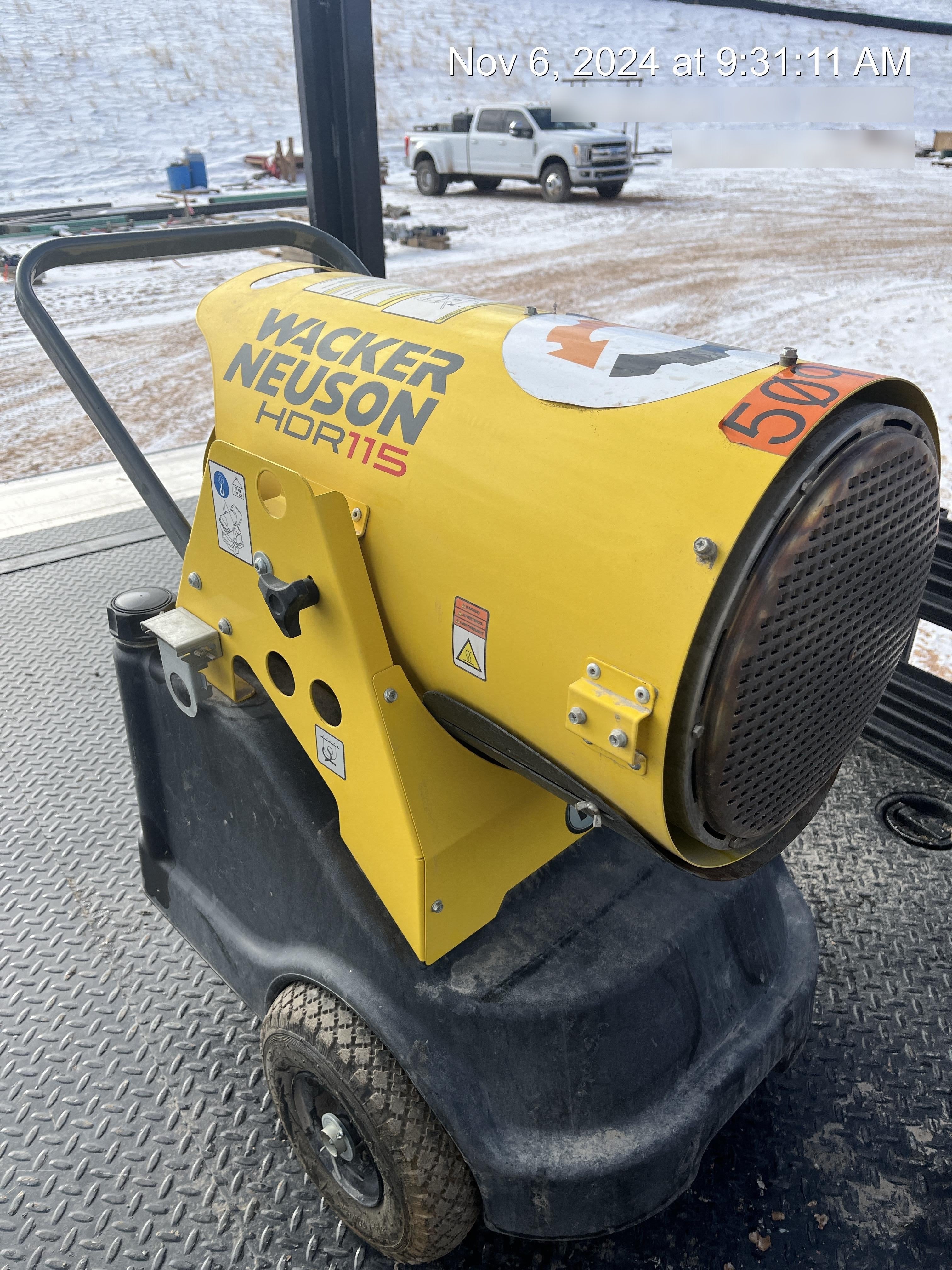 2019 WACKER NEUSON HDR115