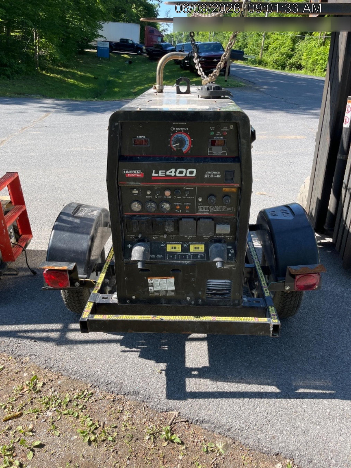 2024 Lincoln Electric LE400 Kubota V1505, Trlr, Cable Rack, Light Kit, ES Decals, T3