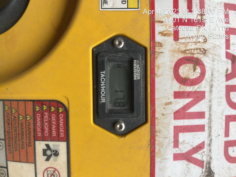 2021 WACKER NEUSON BS60-4As