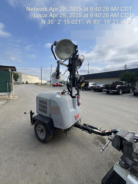 2019 Wacker Neuson LTV6L-MH Wacker Neuson LTV6L Mobile Light Tower w/Fuel Level Sensor Installed