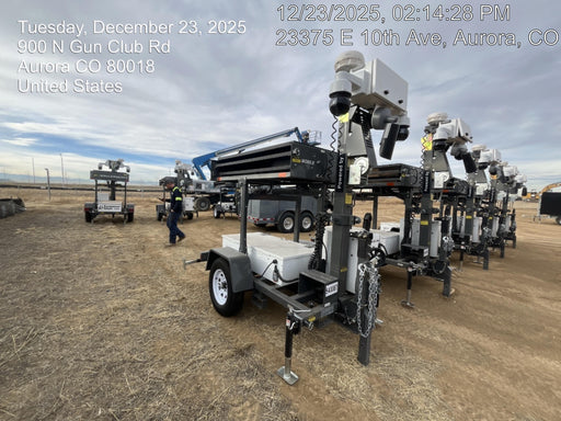 2025 NATIONAL SIGNAL Sunray Solar-Powered Mobile Integrator Tower