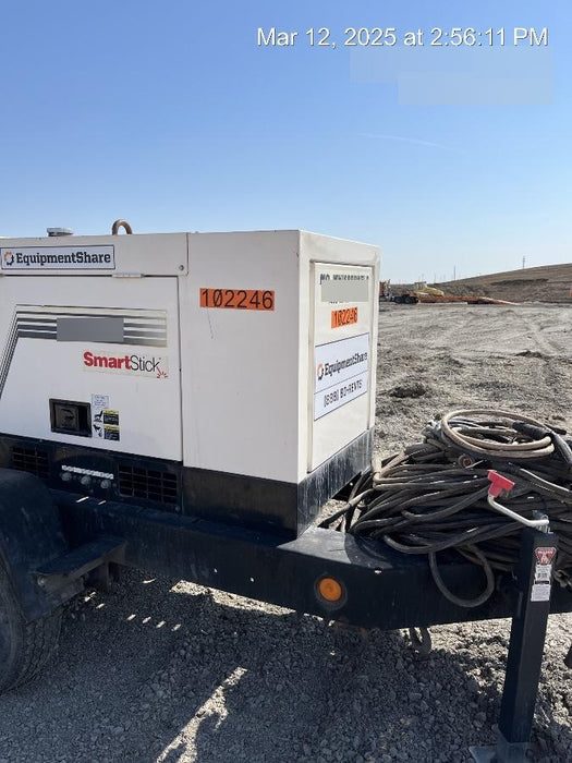 2020 Multiquip DLW400ESA4 400 amp Welder, 14kW, 120/240V, T4F Kubota, Trailer