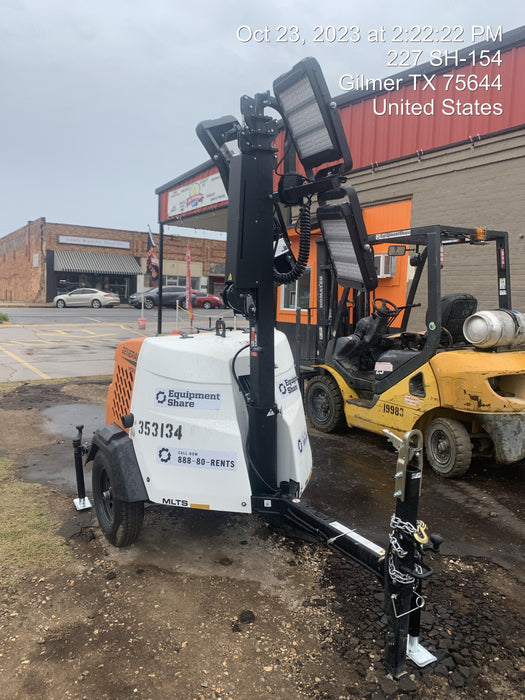 2023 Generac MLT2 Diesel, Flex Switch 120V Input, Powerzone Controller, (4) 320W LED Lights, 4kW Generator, 39.9 Gal Fuel Tank, 2" Ball, T3