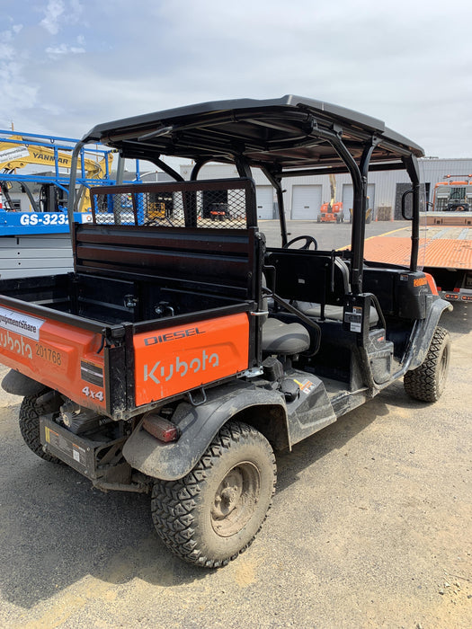 2022 Kubota RTV-X1140W-H Plastic Canopy, Windshield Acrylic Clear, LED Strobe Light, Wire Harness Kit, Back up Alarm