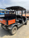 2022 Kubota RTV-X1140W-H Plastic Canopy, Windshield Acrylic Clear, LED Strobe Light, Wire Harness Kit, Back up Alarm