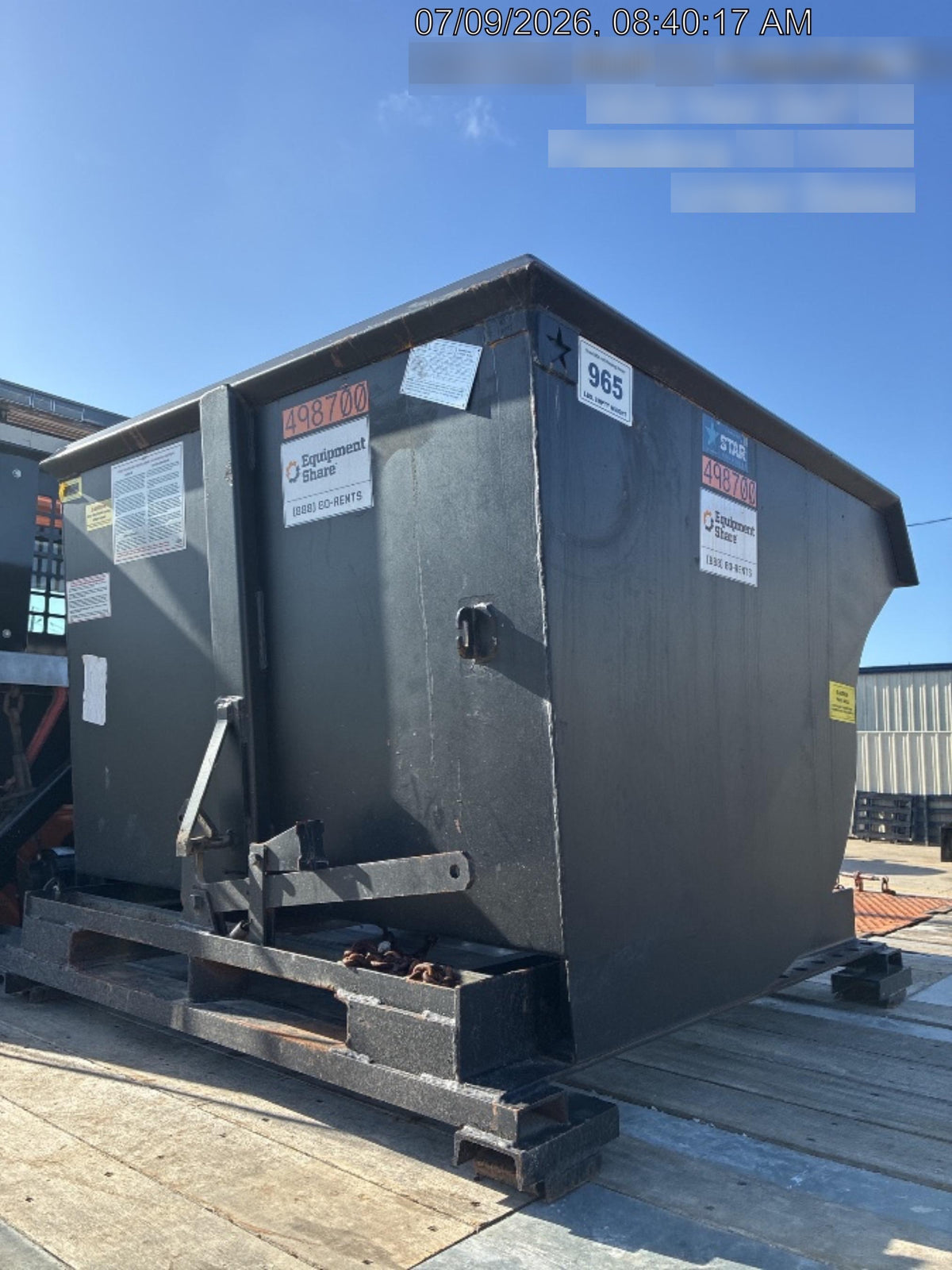 2025 STAR INDUSTRIES M-1820 - Self-Dump Hopper