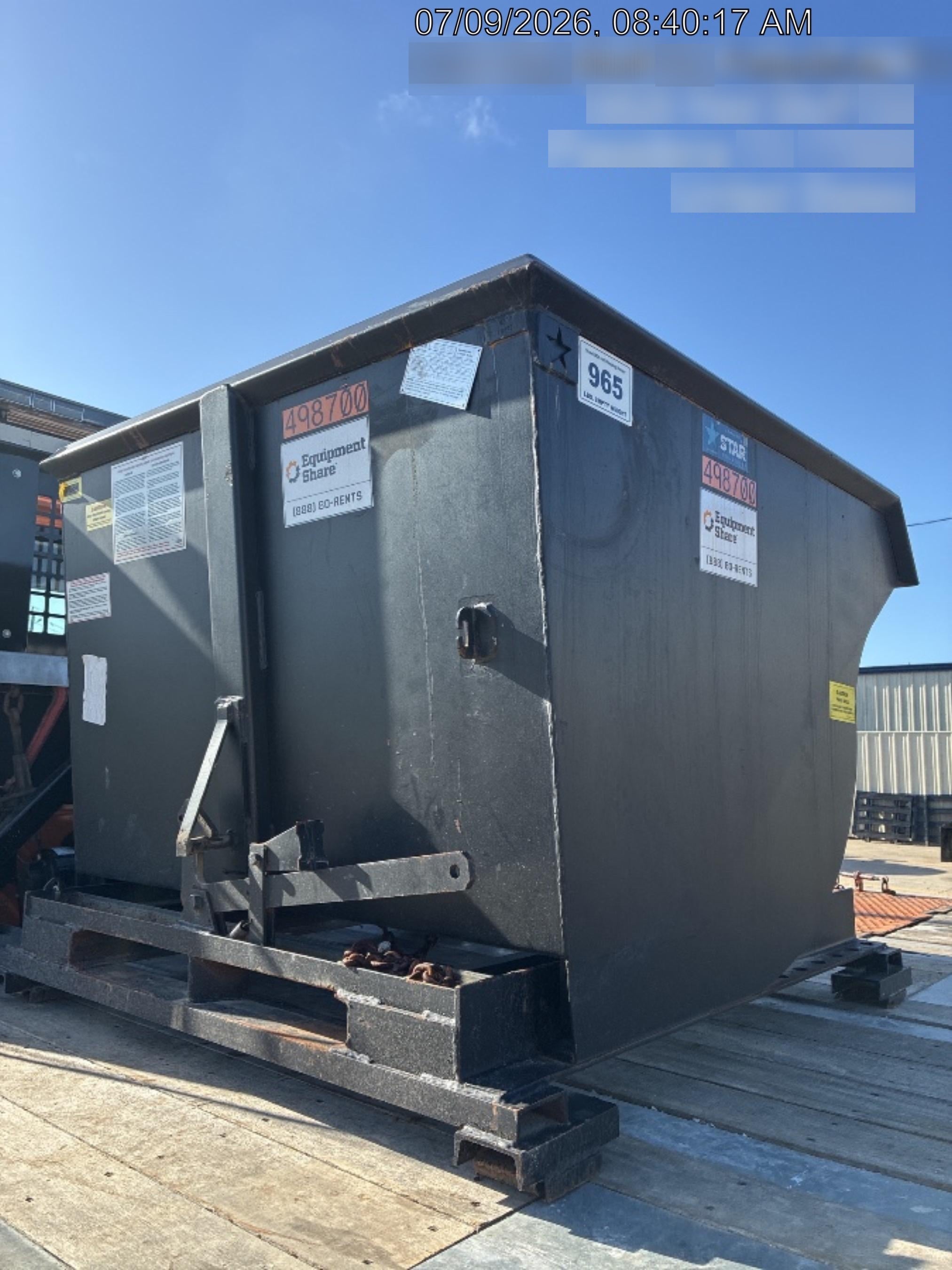 2025 STAR INDUSTRIES M-1820 - Self-Dump Hopper