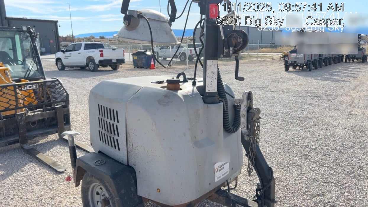2018 Wacker Neuson LTV6L-MH Wacker Neuson LTV6L Mobile Light Tower w/Fuel Level Sensor Installed