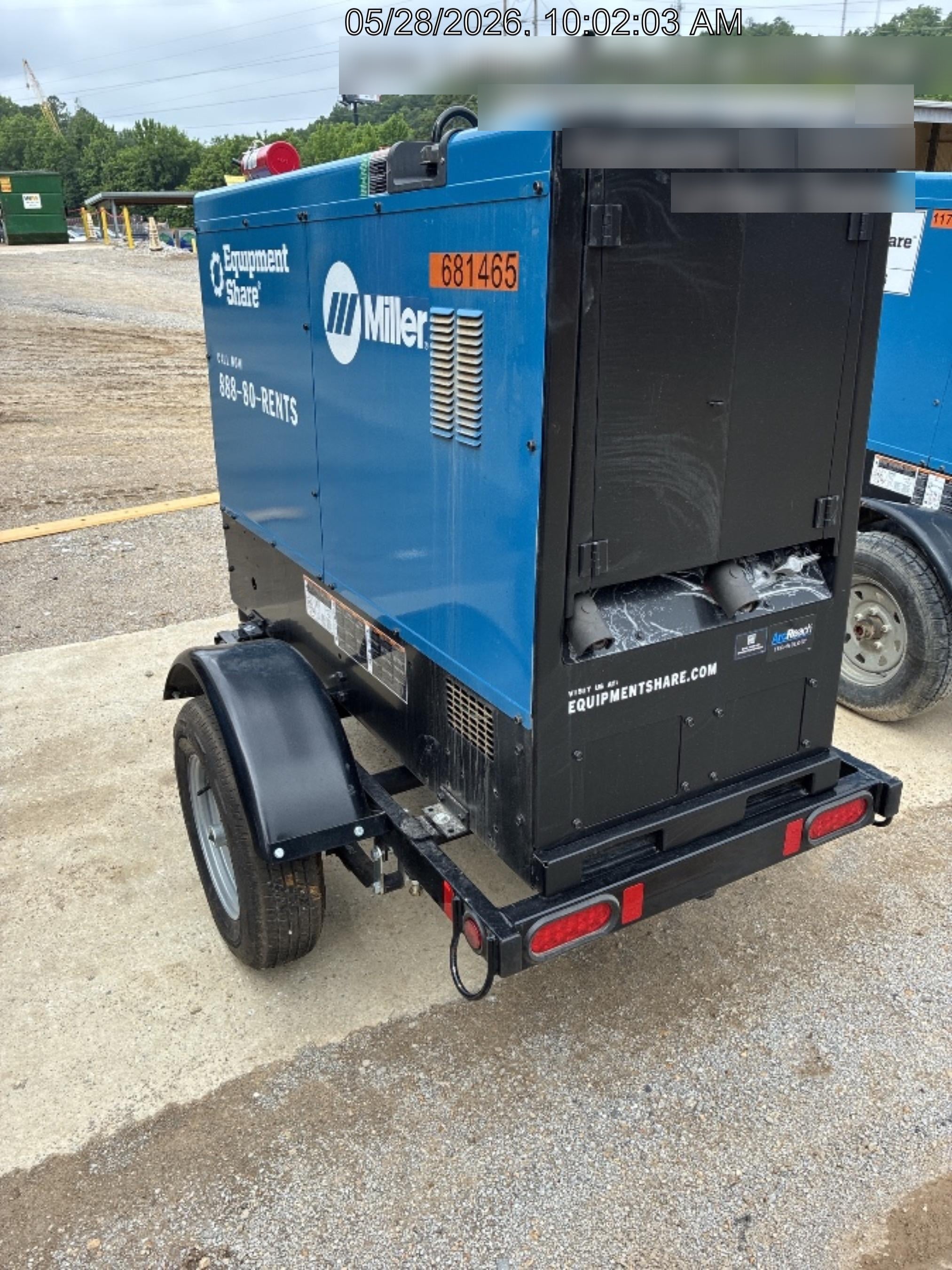 2026 MILLER ELECTRIC BIG BLUE 500