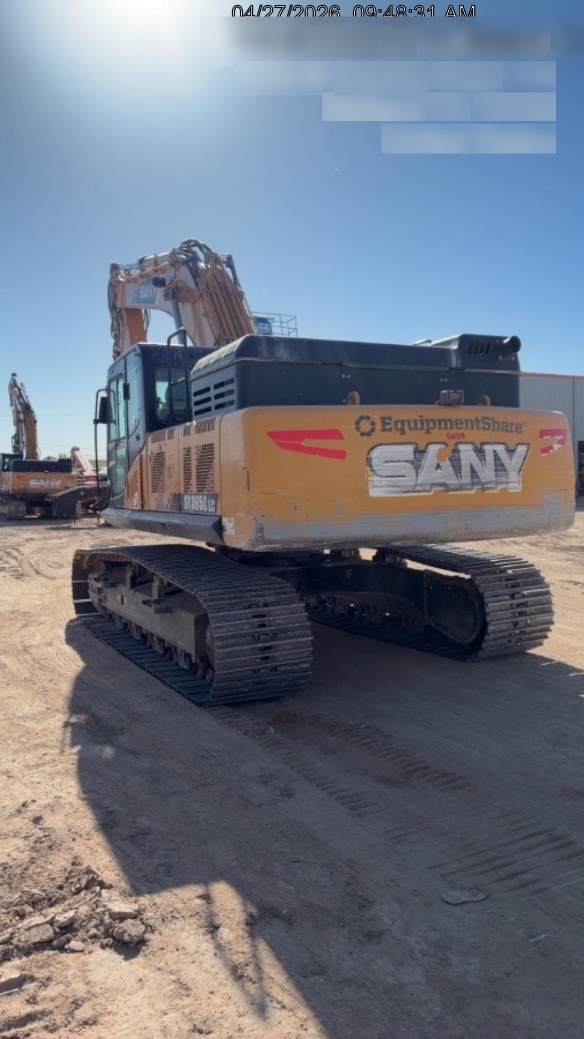 2017 SANY SY365C LC