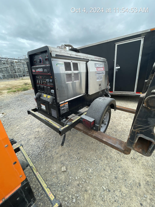 2024 Lincoln Electric LE400 Kubota V1505, Trlr, Cable Rack, Light Kit, ES Decals, T3