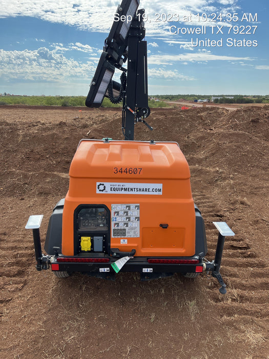 2023 Generac MLT2 Diesel, Flex Switch 120V Input, Powerzone Controller, (4) 320W LED Lights, 4kW Generator, 39.9 Gal Fuel Tank, 2" Ball, T3