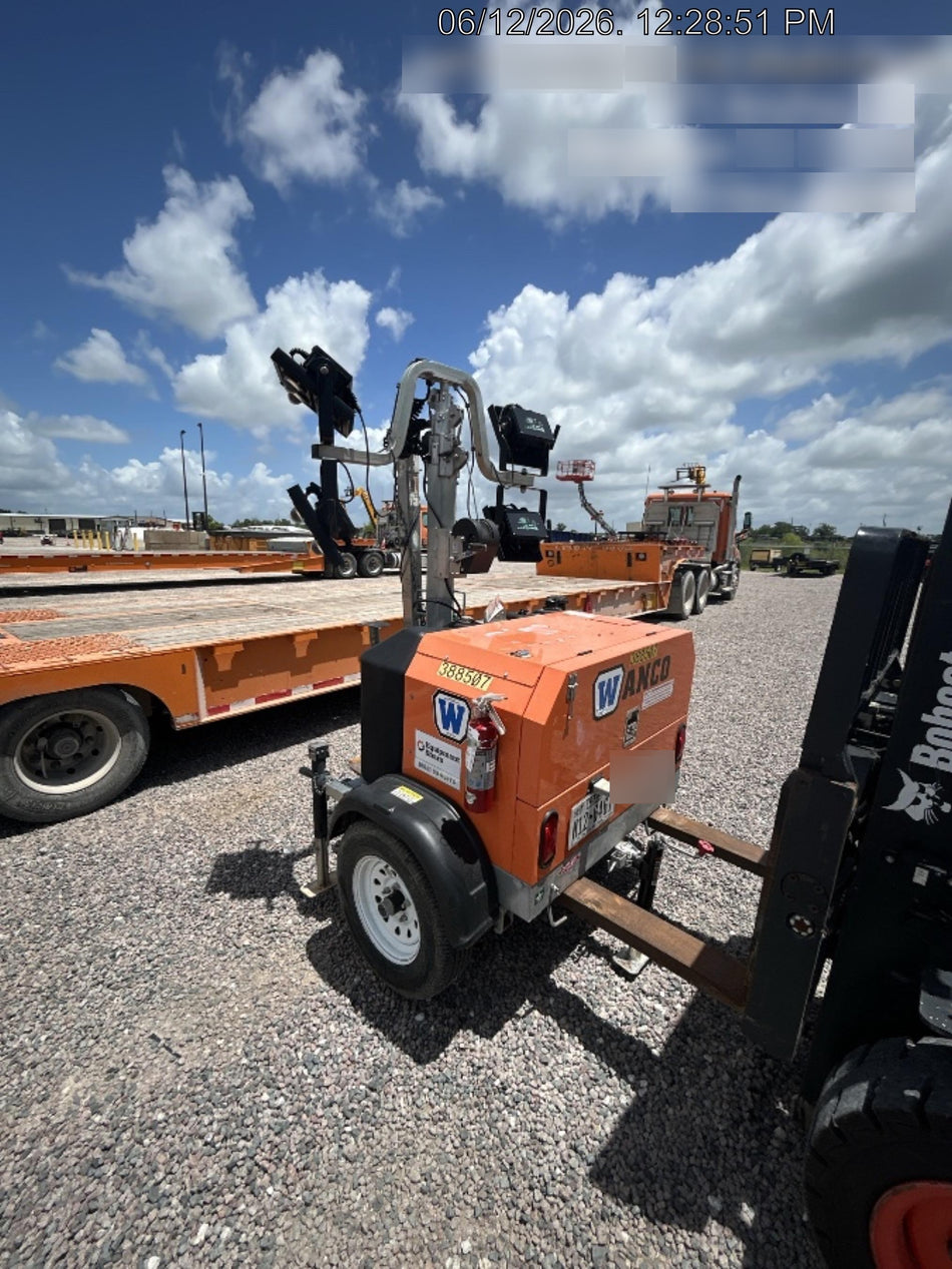 2024 Wanco WLTT-4MM4K Diesel, Deep Sea Controller, Shore Power Plug, Auto Start, (4) 350W LED Floodlights, 4kW Generator, 60 Gal Fuel Tank, 2" Ball, T3