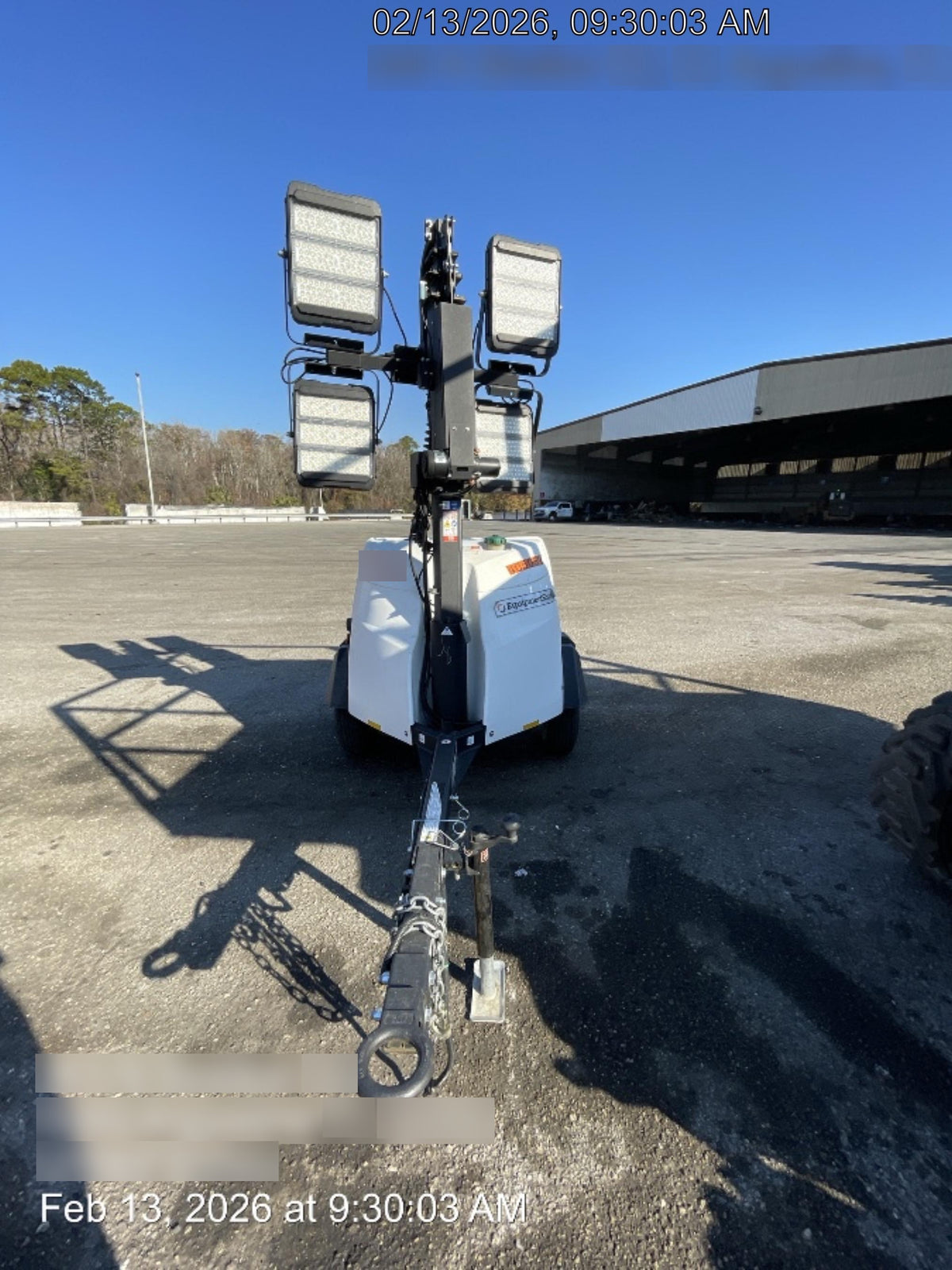 2024 Generac MLT6SKDS-STD4 ELEC WINCH Diesel, Electric Winch Mast, Powerzone Controller, (4) 320W LED Lights, 4kW Generator, 39.9 Gal Fuel Tank, 2" Ball, T3