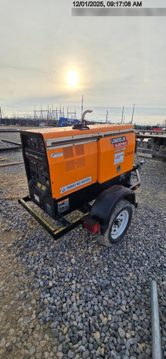 2021 Lincoln Electric Vantage 322 Vantage 322 Ready Pak 3 w/ Decals, ORANGE (includes trailer, cable rack, fender light kit) NO Telematics