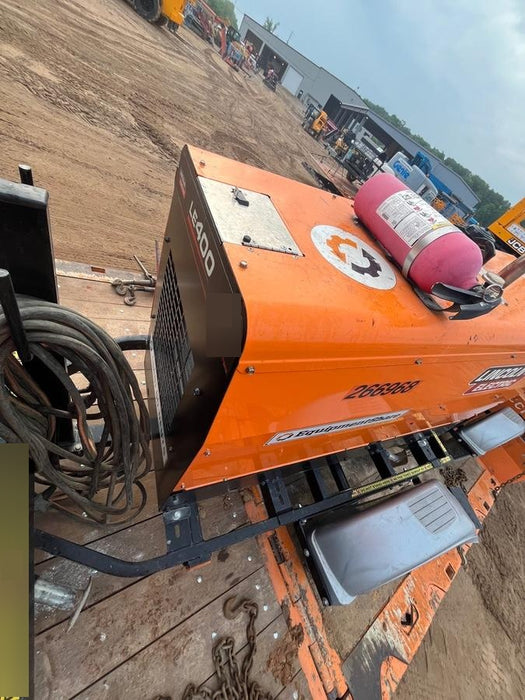 2022 Lincoln Electric LE400 Kubota V1505, Trlr, Cable Rack, Light Kit, ES Decals, T3