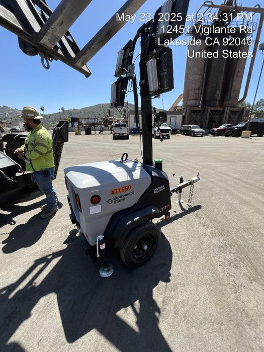 2024 Wacker Neuson LTT4 Diesel, Kohler KDW702, Deep Sea Controller, Auto Start, LED 320W, Bypass Outlet, T3