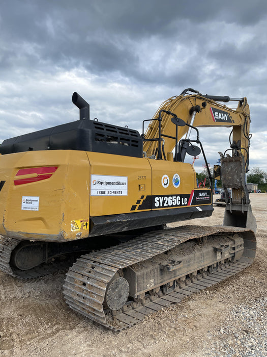 Sany SY265C SY265 Tier 4 - Cab, Hydraulic QC,  Buckets: 36" , 48"