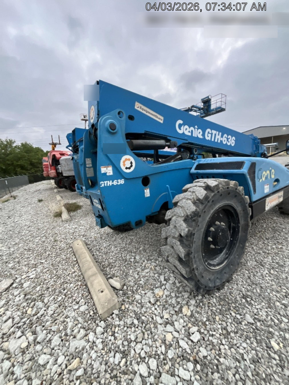 2018 GENIE GTH-636