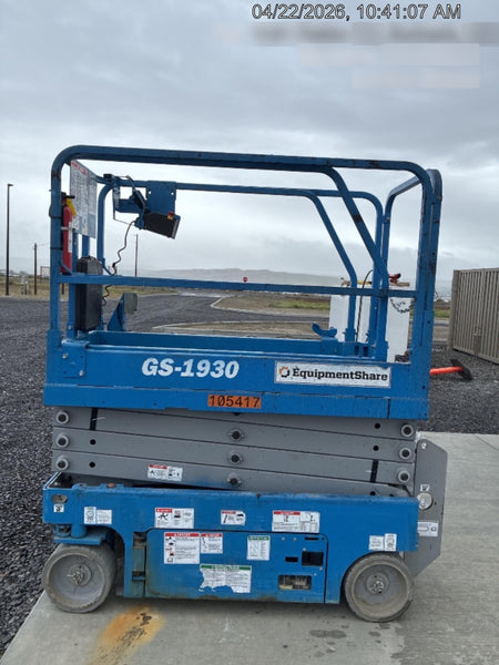 2020 Genie GS-1930 Standard Machine, 800W Inverter