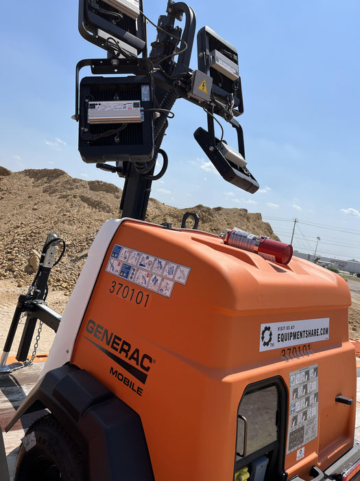 2023 Generac MLT2 Diesel, Flex Switch 120V Input, Powerzone Controller, 
(4) 320W LED Lights, 4kW Generator, 39.9 Gal Fuel Tank, 2" Ball, T3