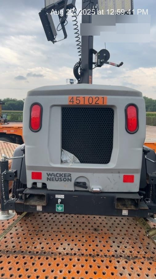 2024 Wacker Neuson LTT4 Diesel, Kohler KDW702, Deep Sea Controller, Auto Start, LED 320W, Bypass Outlet, T3