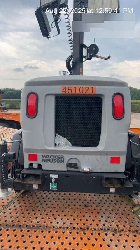 2024 Wacker Neuson LTT4 Diesel, Kohler KDW702, Deep Sea Controller, Auto Start, LED 320W, Bypass Outlet, T3
