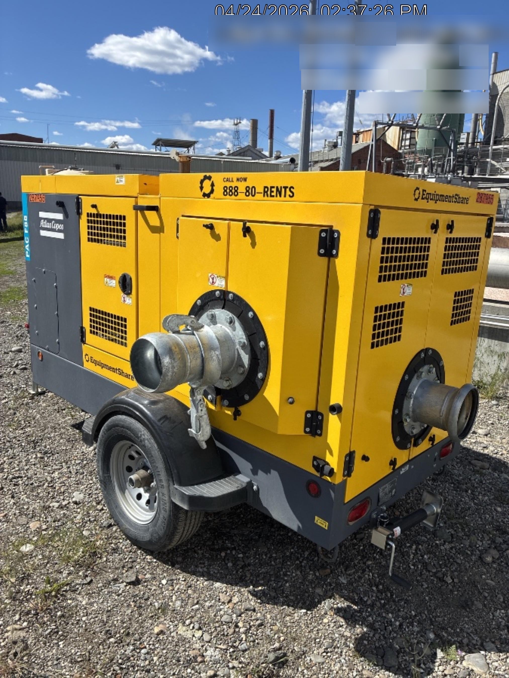 2022 ATLAS COPCO PAC F88 PD-S