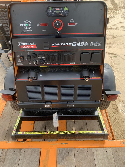 2021 Lincoln Electric Vantage 549X Ready Pak 3, ORANGE (includes trailer, cable rack, fender light kit)