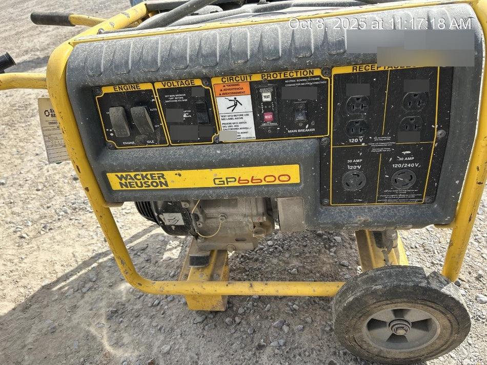 2018 WACKER NEUSON GP6600A