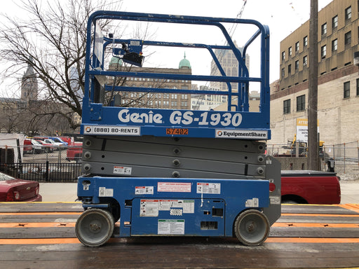 2016 Genie GS-1930 Standard Rental Specs