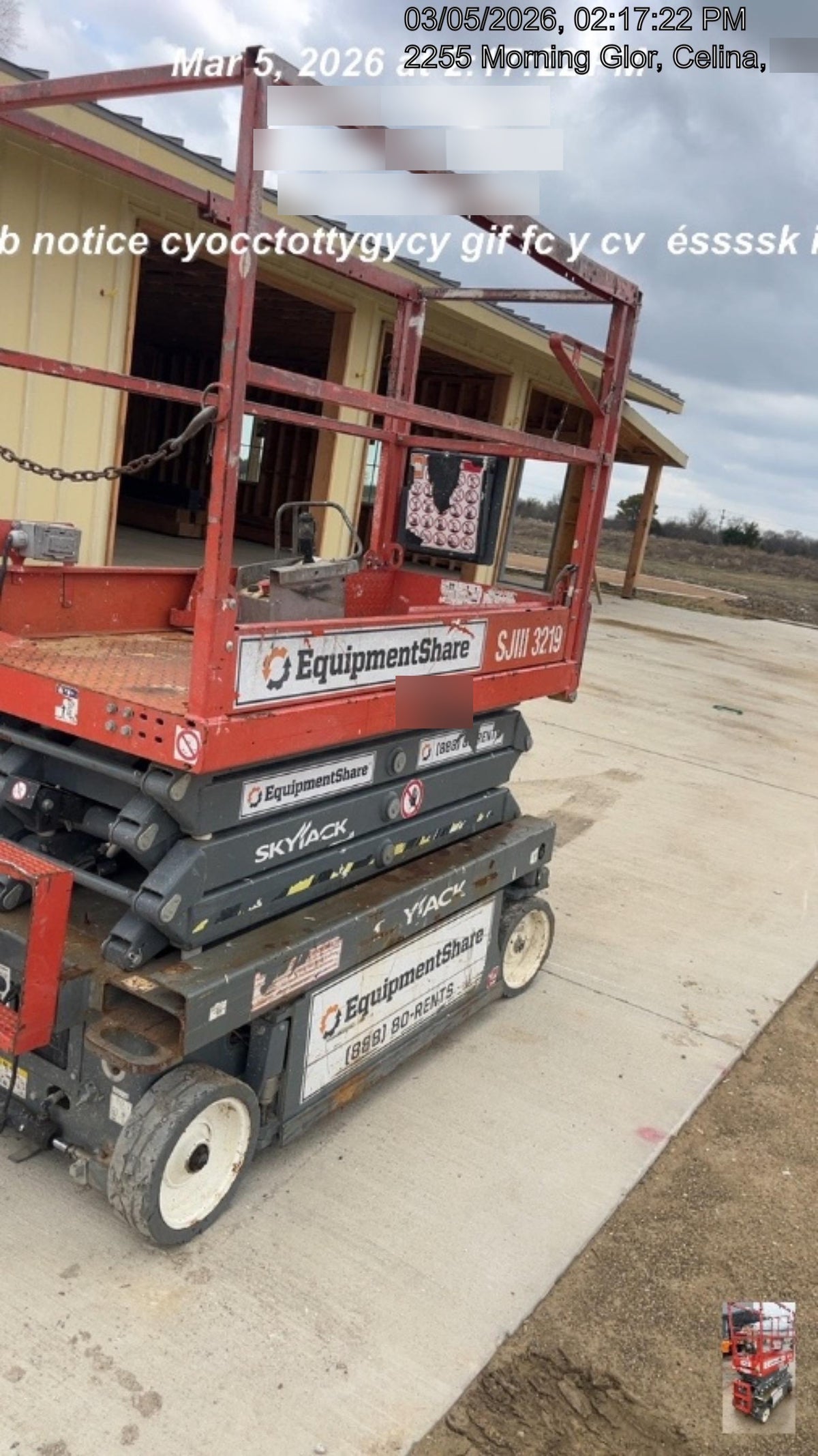 2019 Skyjack SJIII-3219 Standard w/Trojan Batteries