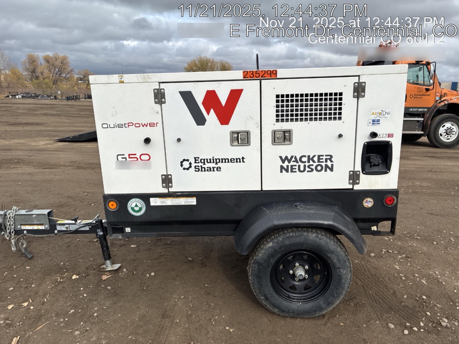 2022 WACKER NEUSON G50