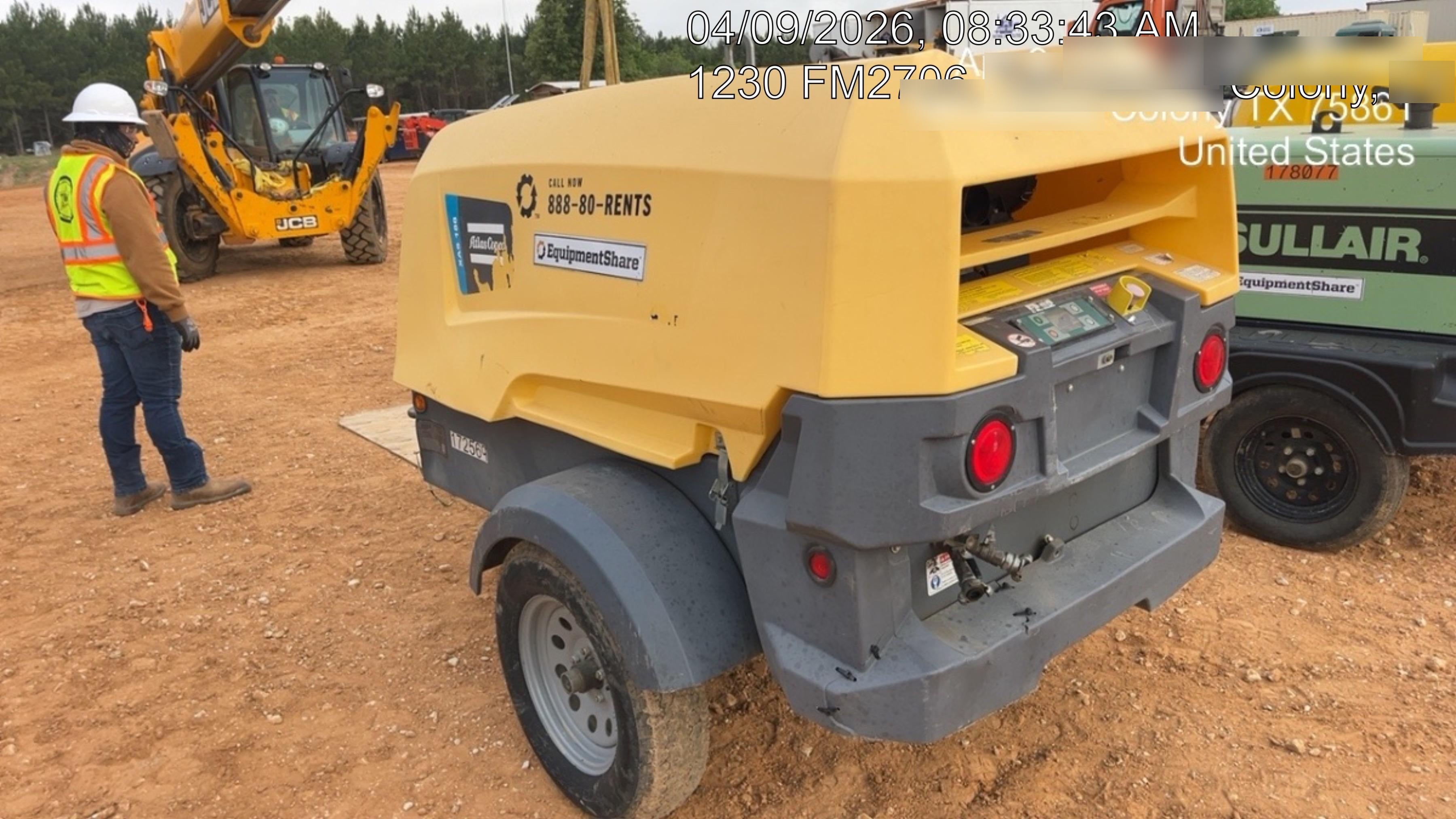 2021 ATLAS COPCO XAS188 CWK